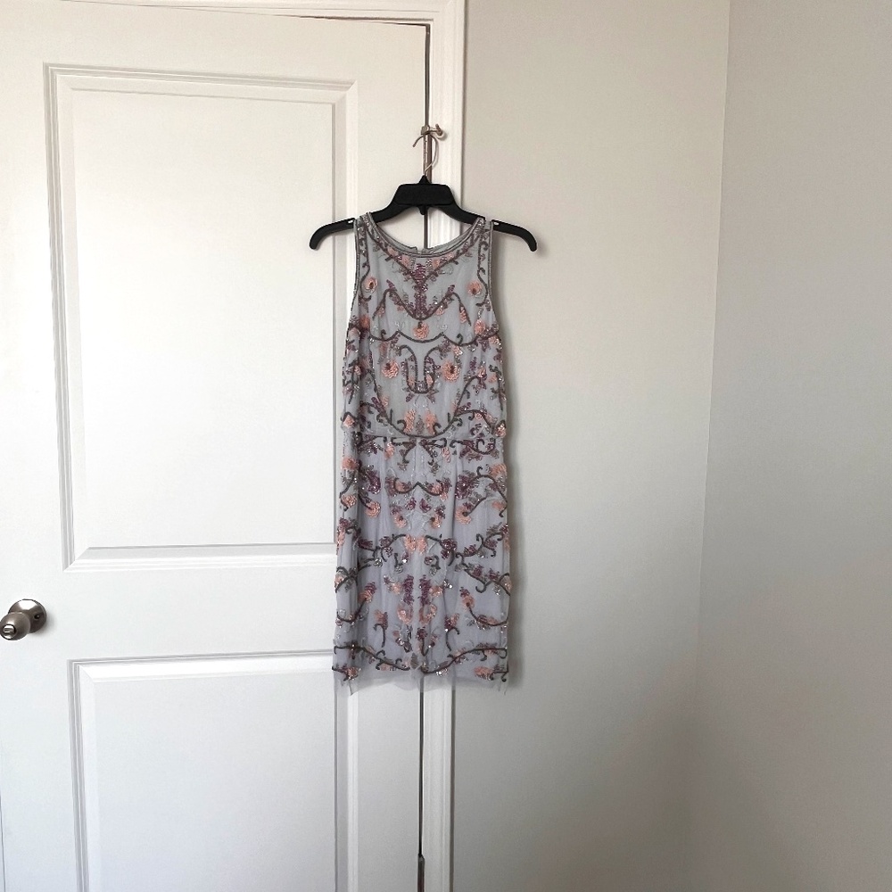 Adrianna Papell Sequenced Dress